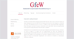 Desktop Screenshot of gfew.de